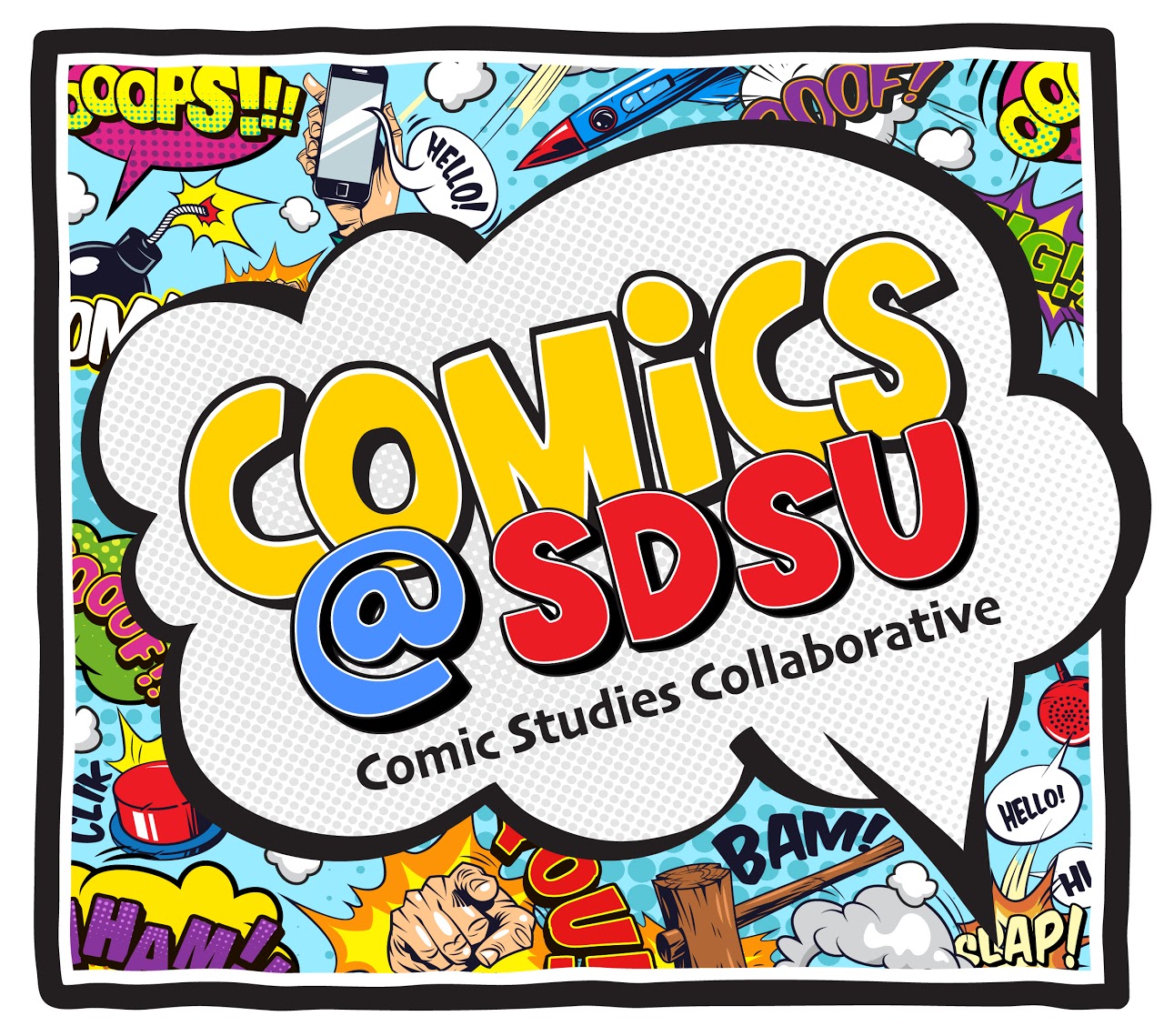 Comics @ SDSU Logo