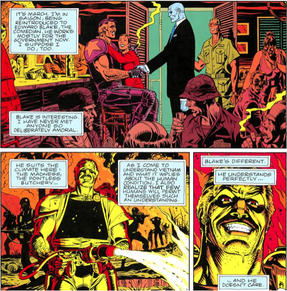 Frames from Alan Moore’s Watchmen(1987)